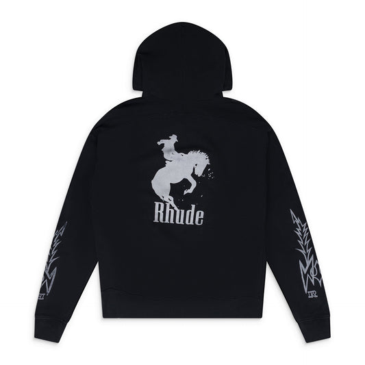 Black Tribal Box Hoodie