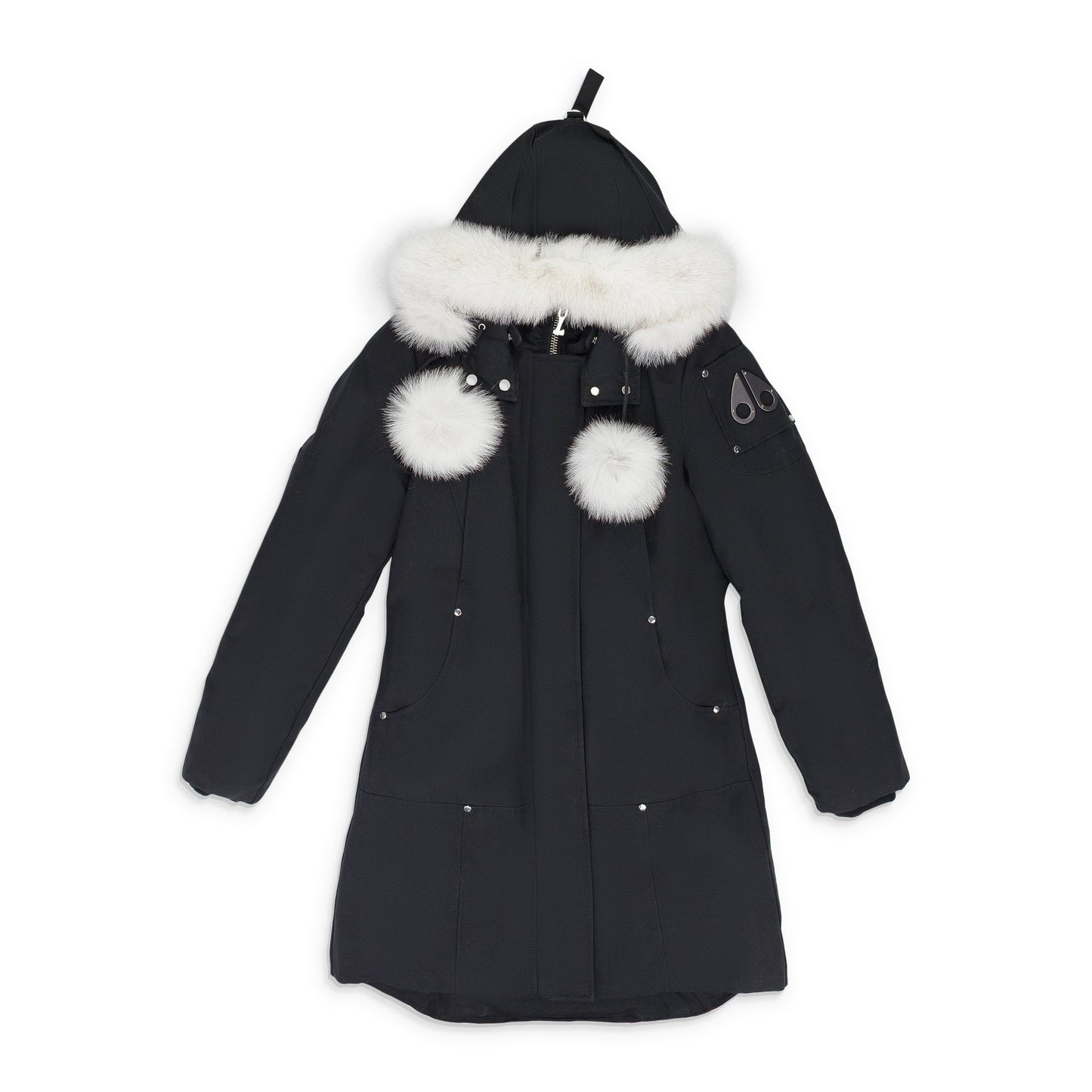 Black / Natural Stirling Parka