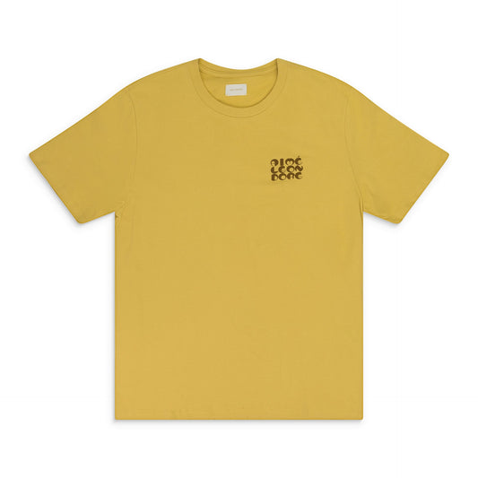Ochre Stacked Logo T-Shirt