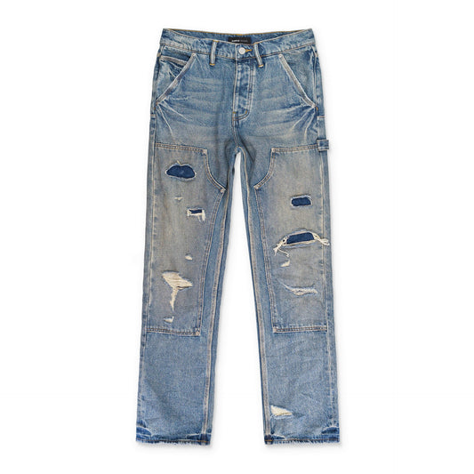 Mid Indigo Relaxed Carpenter Jeans