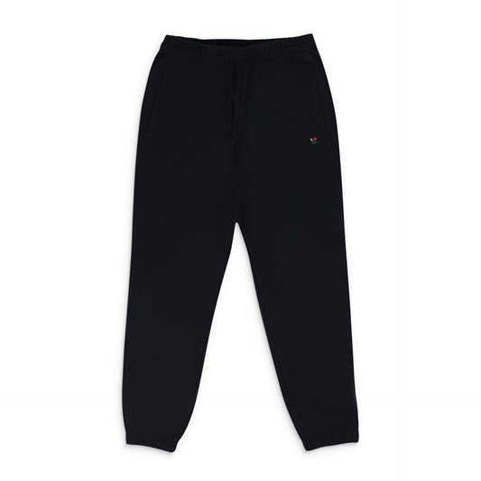 Black Crest Sweatpants