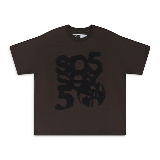 BROWN SP5 SEX TEE LW