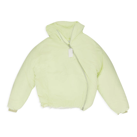 Green Woven 5.1 Down Jacket