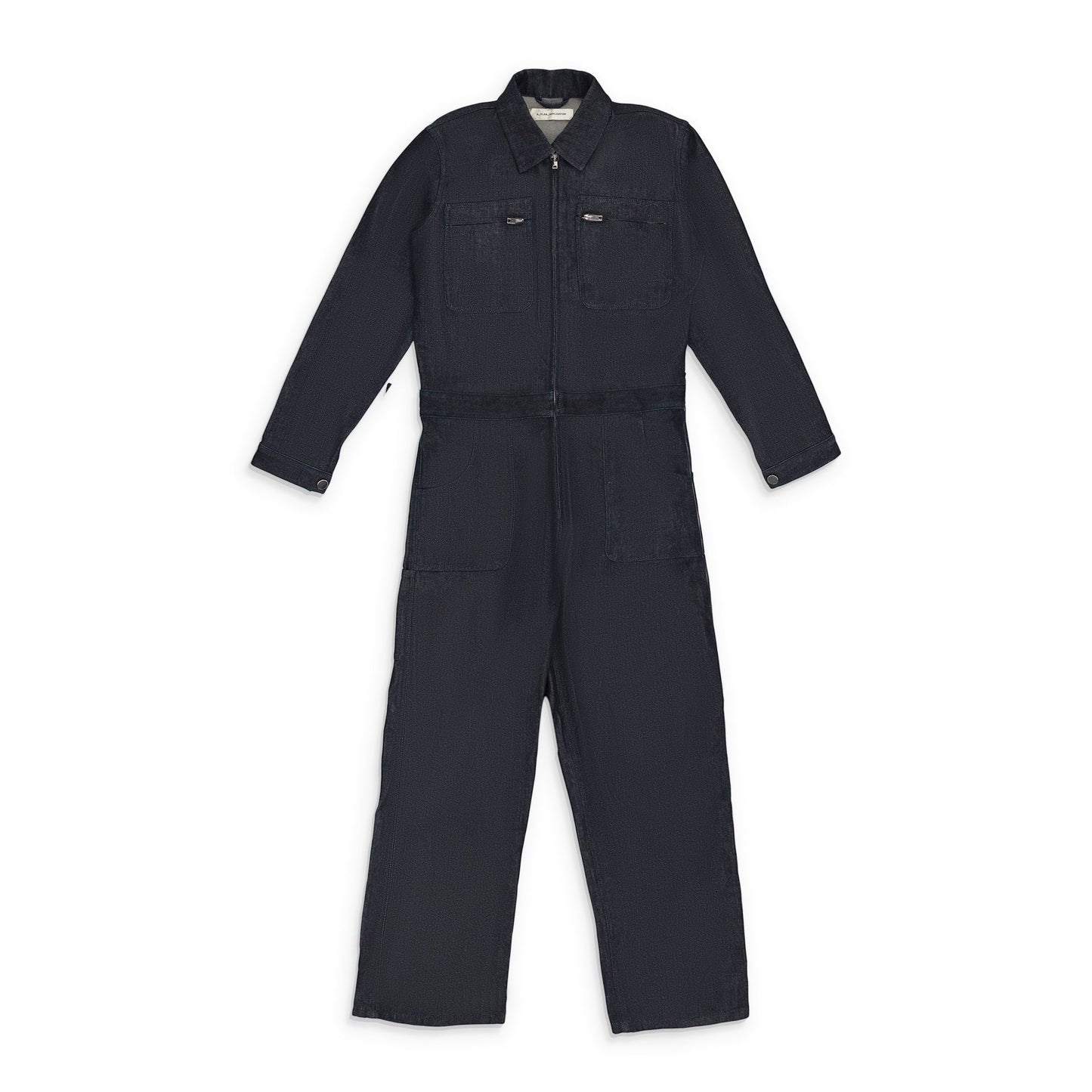 BLUE DENIM RELAXED JUMPSUIT
