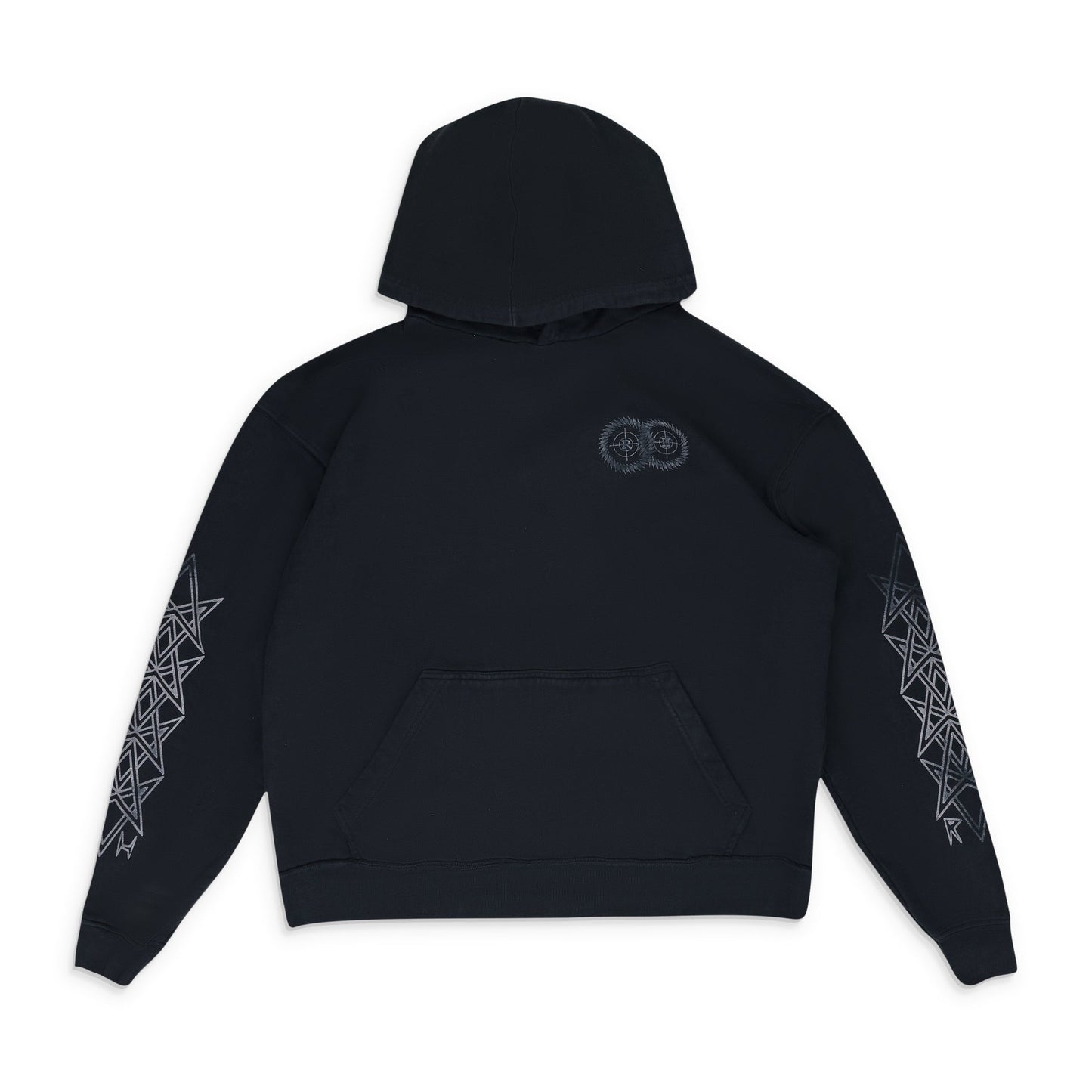 Black Who Are You Hoodie