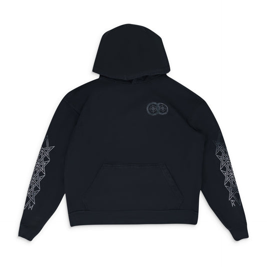 Black Who Are You Hoodie