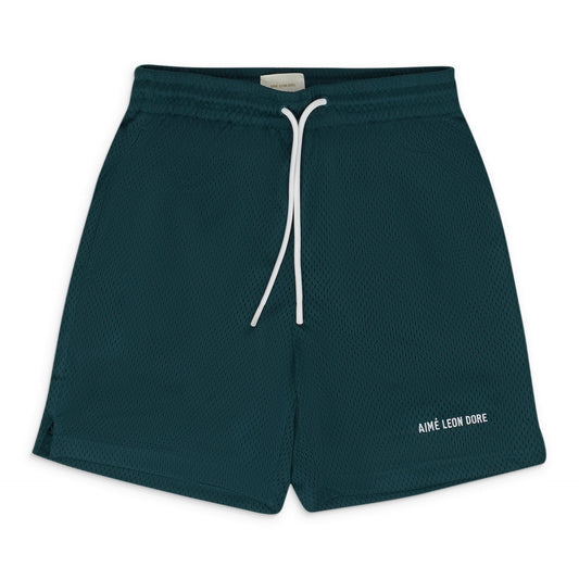 Green Logo Gym Short