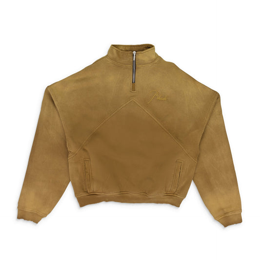 Camel Script Logo Quarter Zip