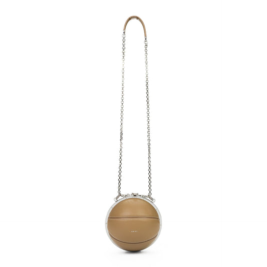 Beige Basketball Bag