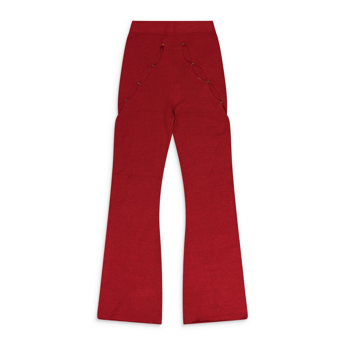Red Knit Pants