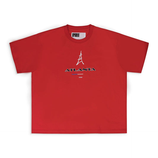 Red Red Atlanta Paris Tee
