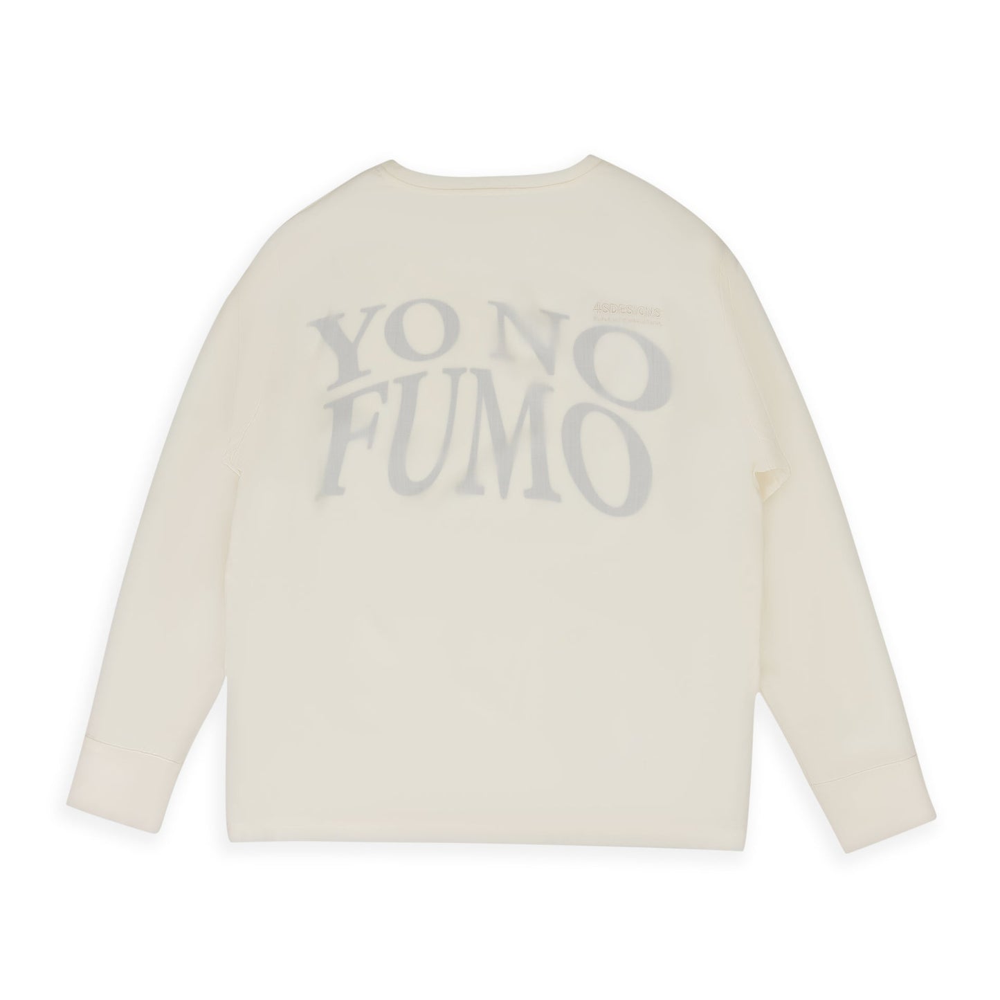 White L/S Woven T-Shirt