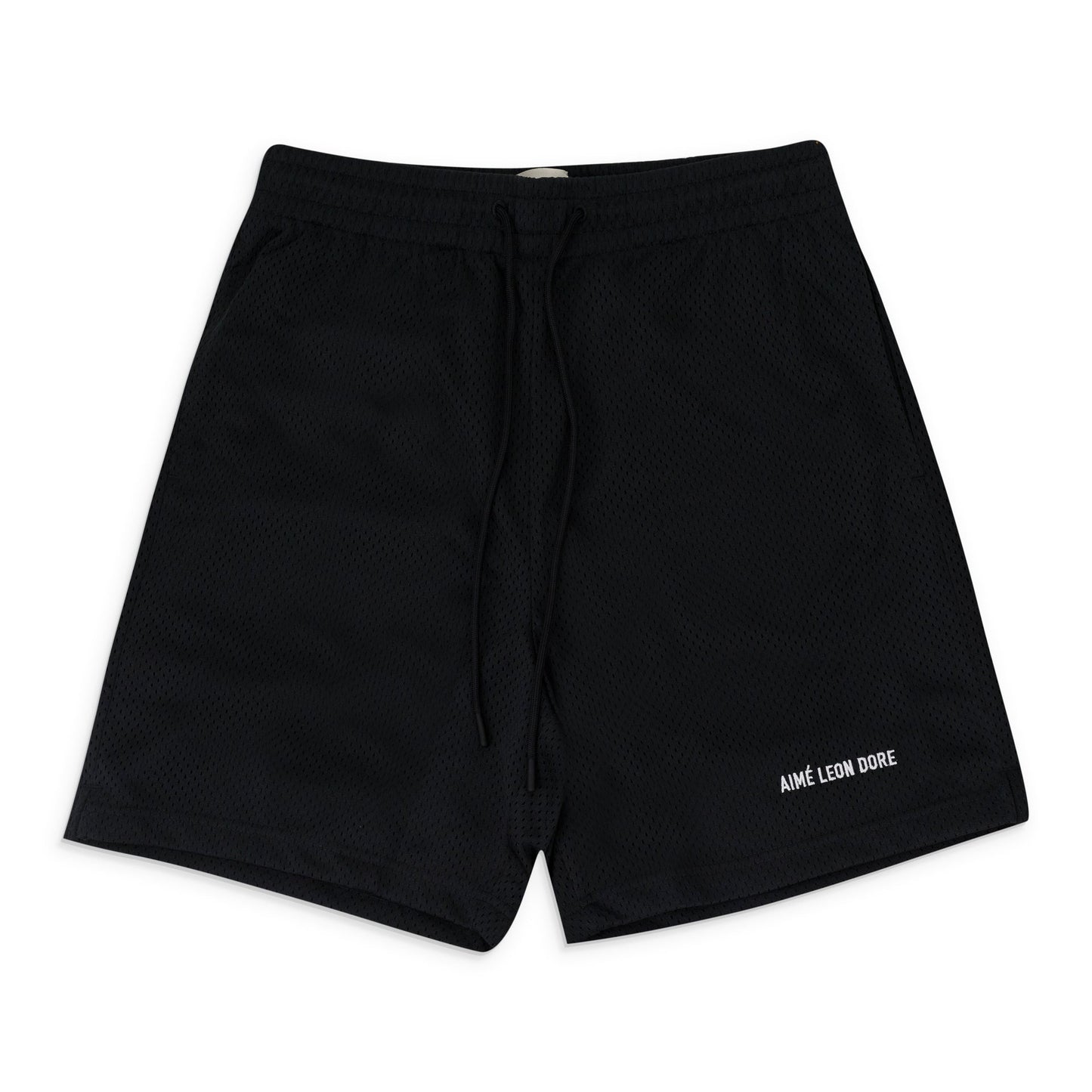 Black Logo Gym Short