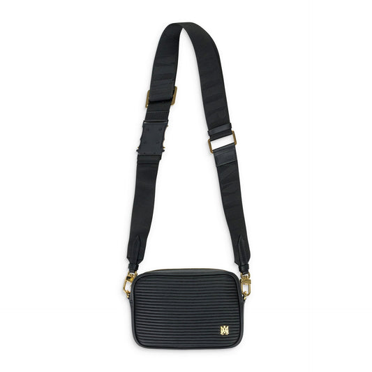 Black Nappa Mx1 Messenger Bag