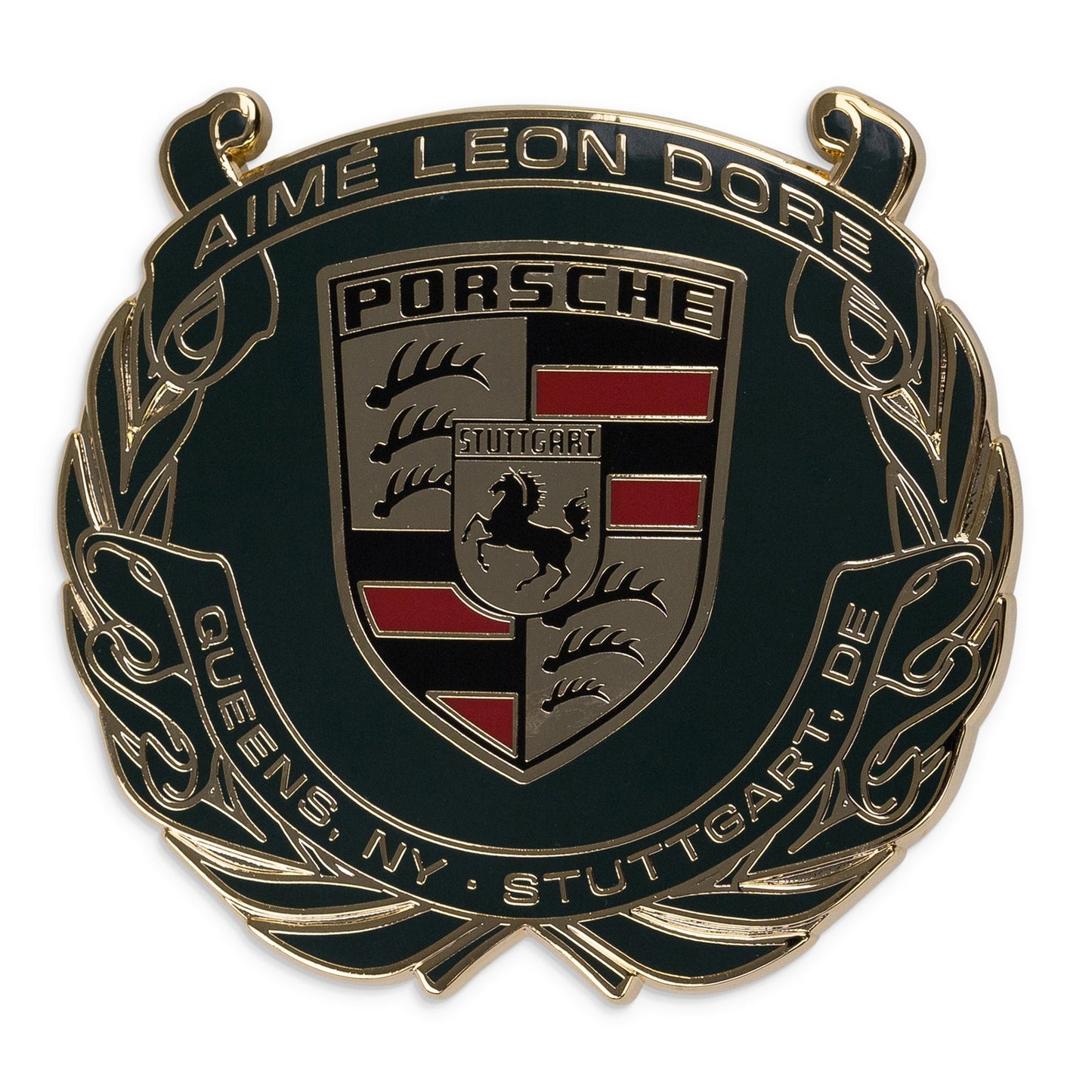 Multicolor Porsche 993 Wreath Badge