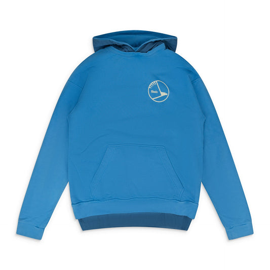 Blue Layered Hoodie