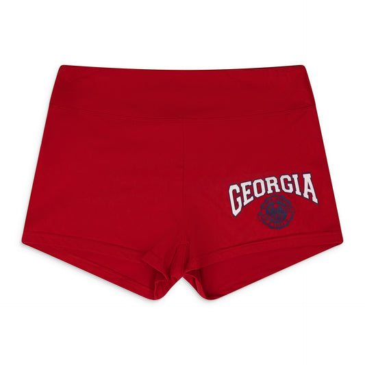 Red Georgia Tiny Shorts