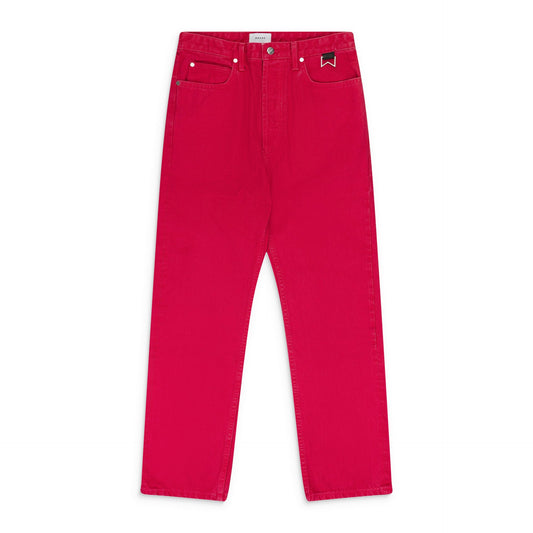 Red Denim Pants