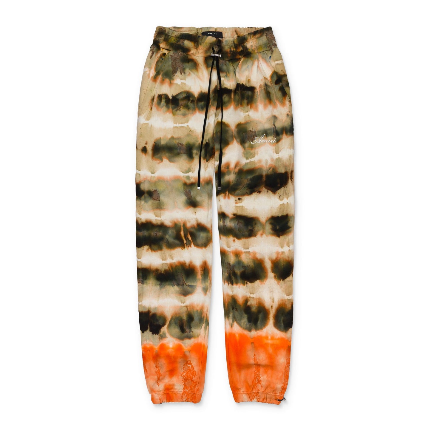 Orange Tie Dye Sweatpants