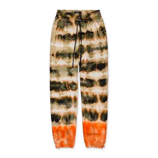 Orange Tie Dye Sweatpants
