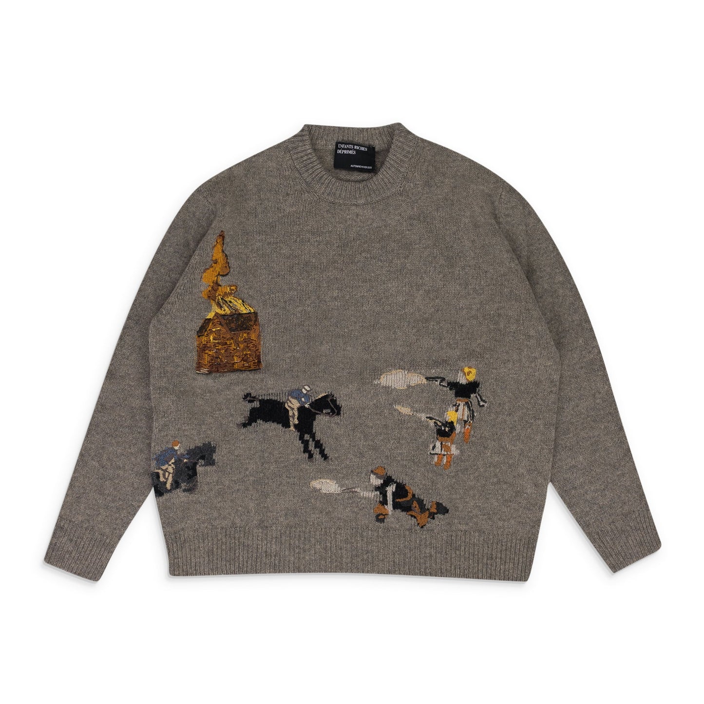 Grey Come Live With Me Sweater