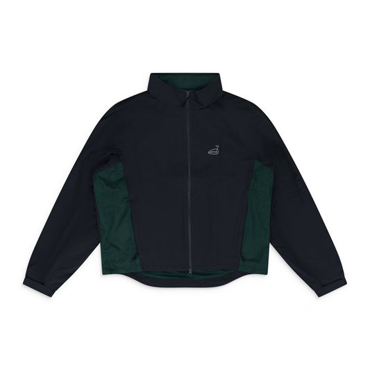 Black Golf Nylon Tips Jacket