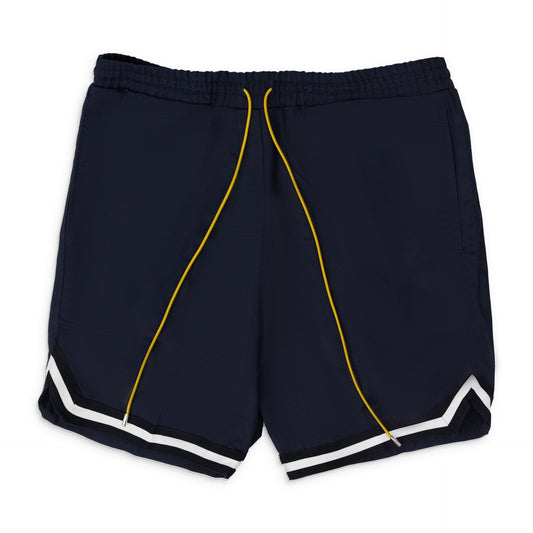 Blue Twill Shorts