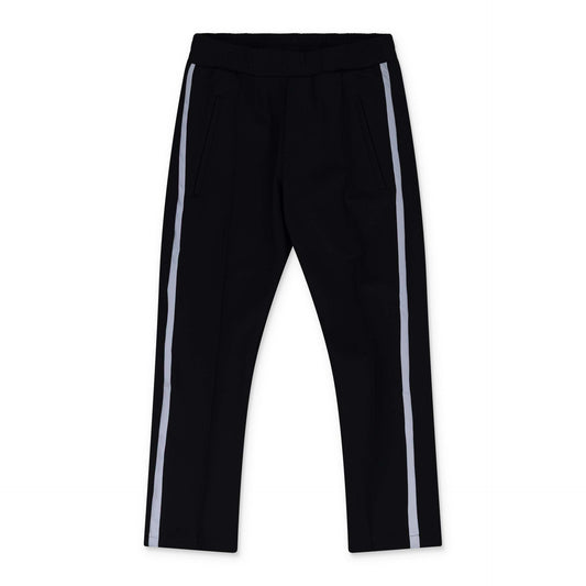 Black Striped Traxedo Pants