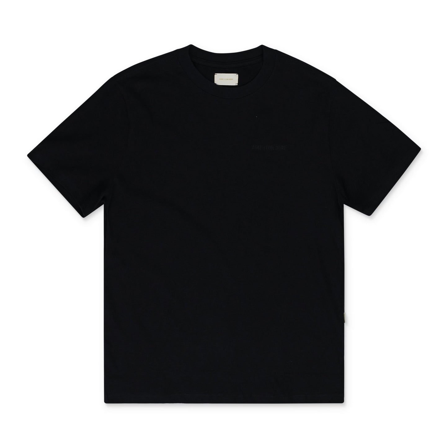 Black Tonal Logo Tee