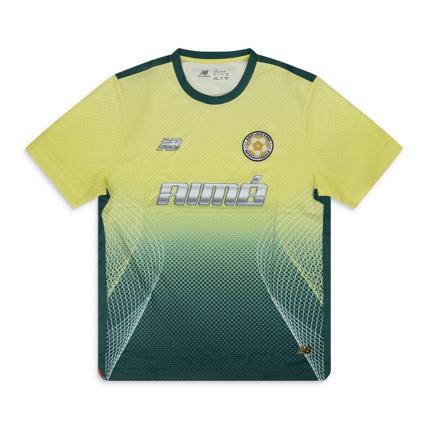 Green New Balance Soccer Jersey