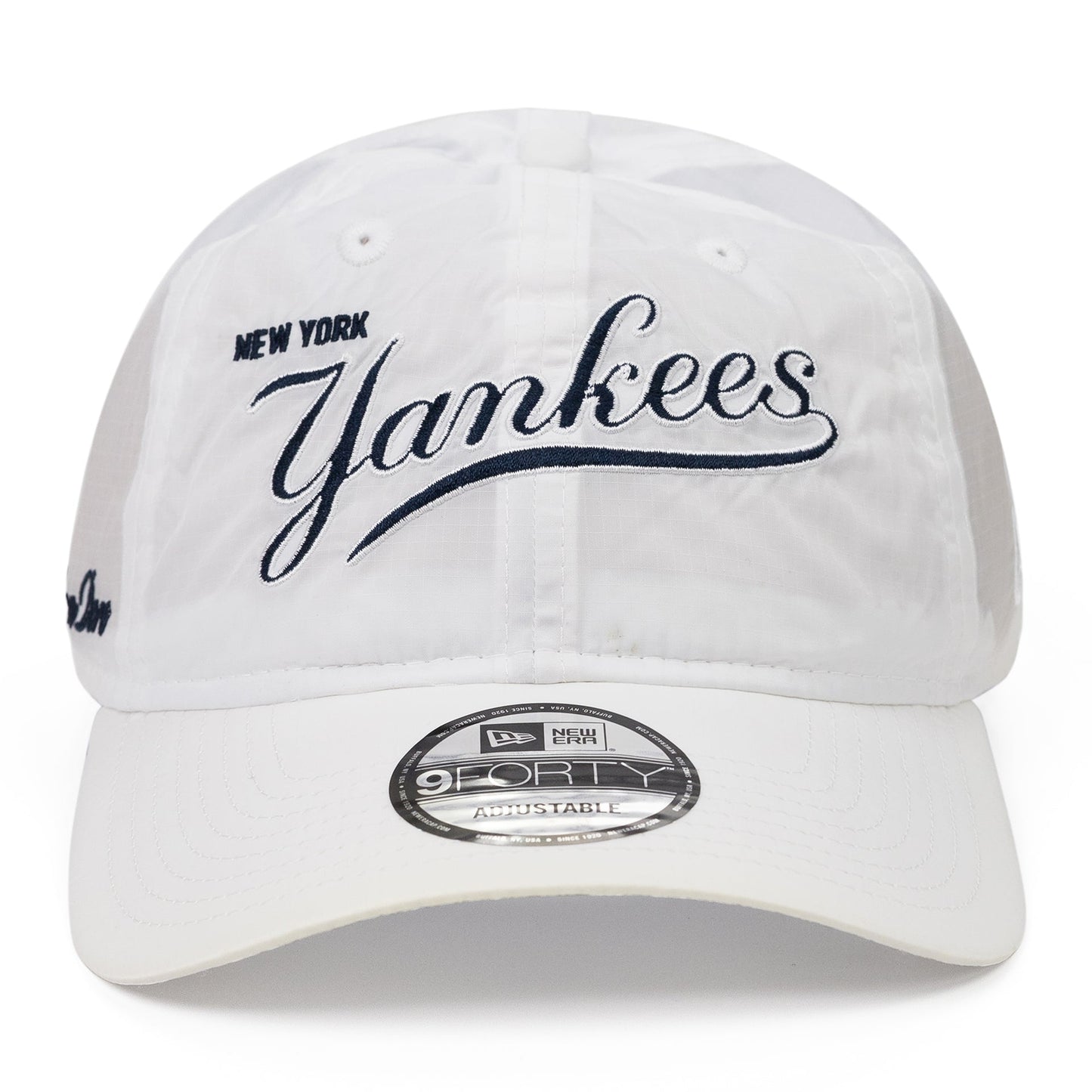White New Era Ripstop Nylon Yankees Cap