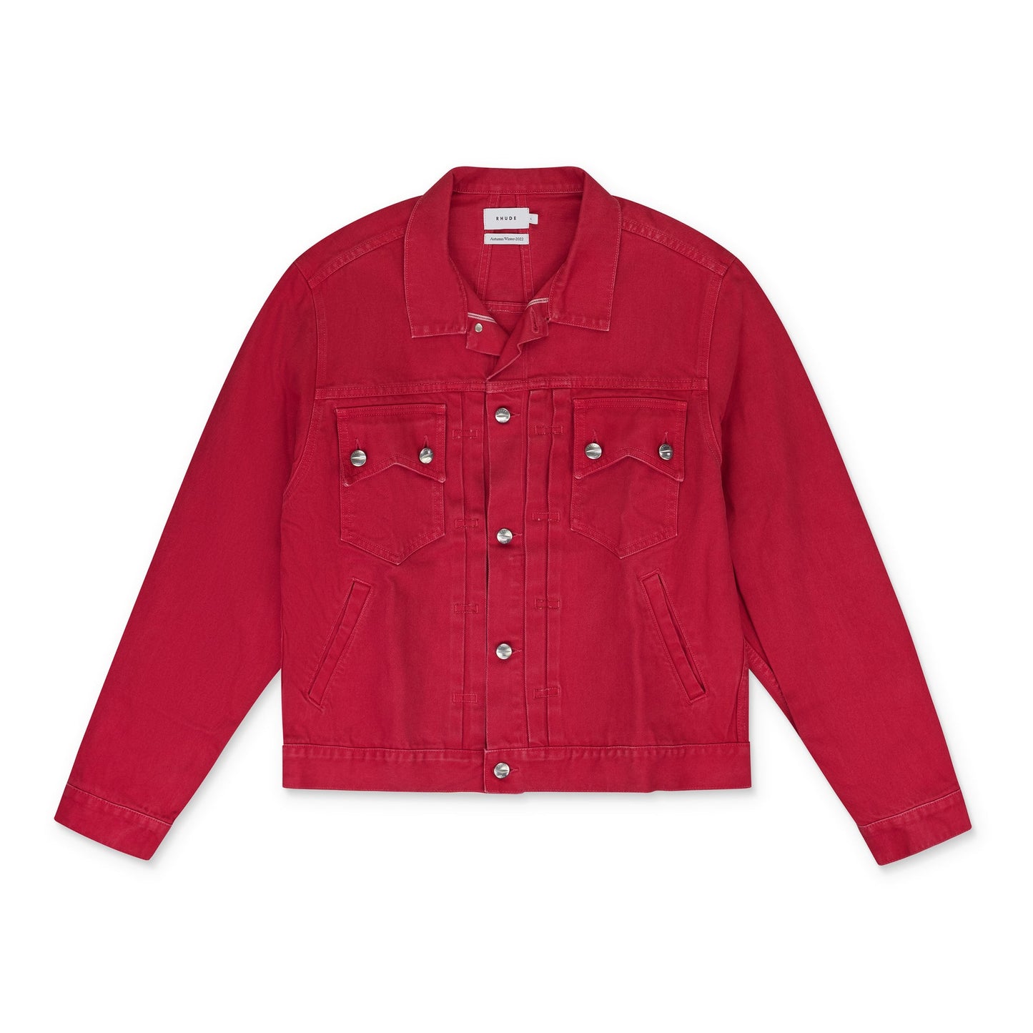 Red Denim Jacket