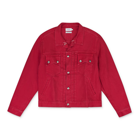 Red Denim Jacket