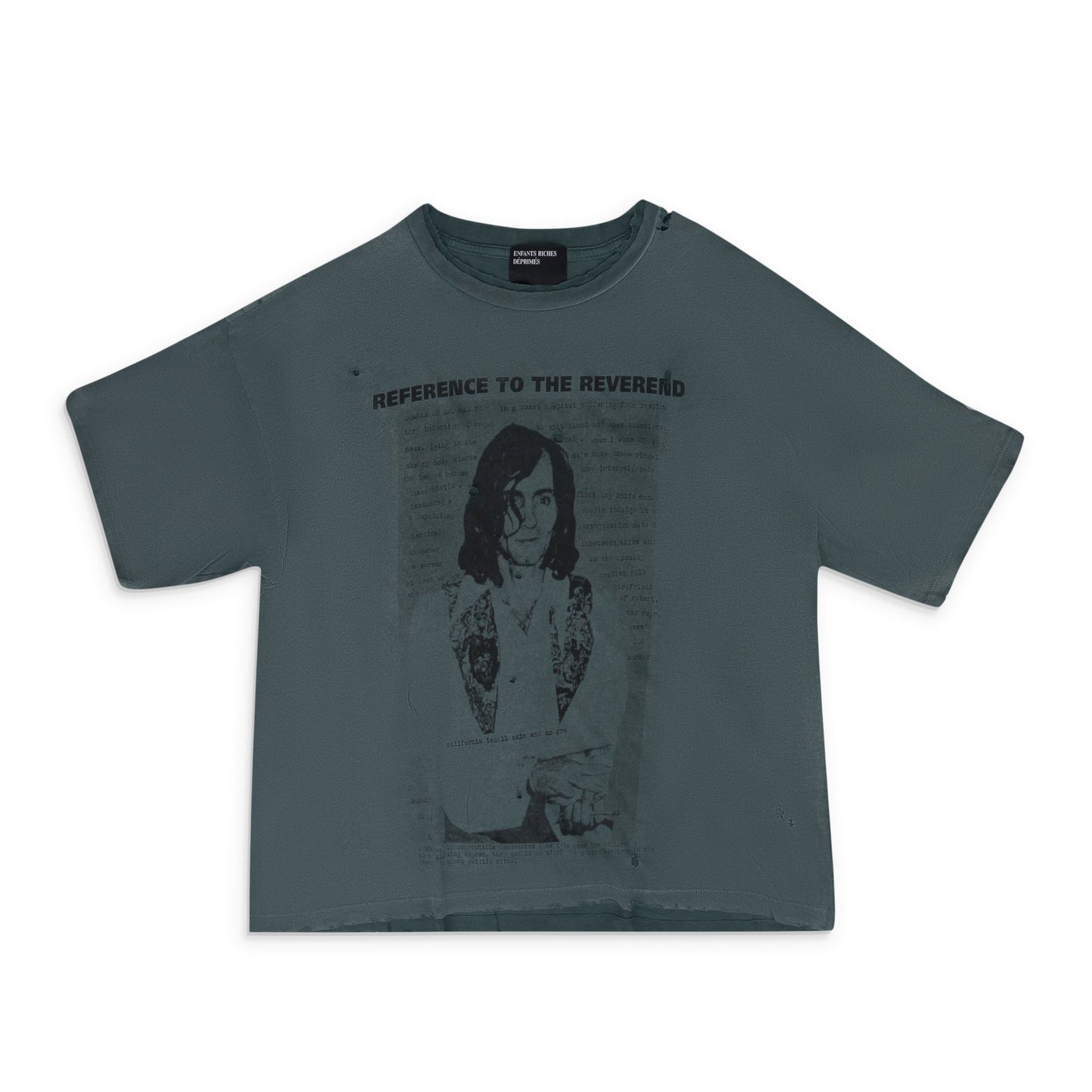 Thrashed Teal Reverend T-Shirt