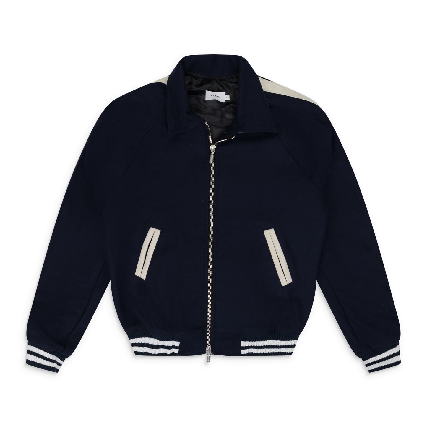 Navy Rhude Boys Signature Bomber