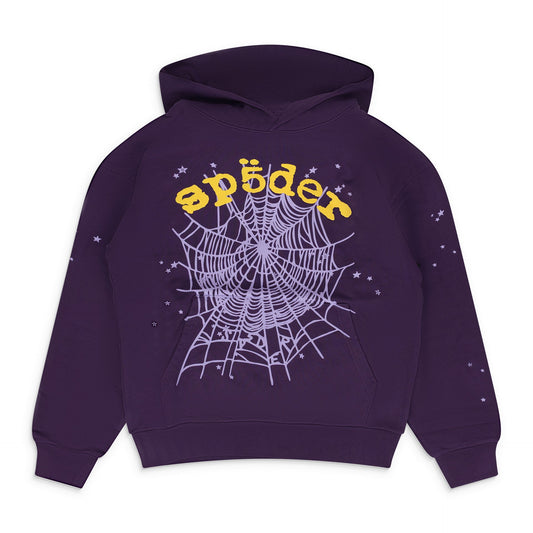 Purple Star OG Web V2 Hoodie