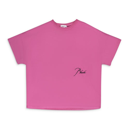Pink L/S Reverse T-Shirt