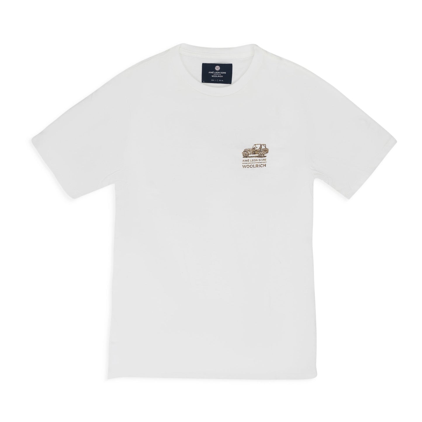 White Woolrich All Terrain Tee