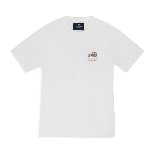 White Woolrich All Terrain Tee