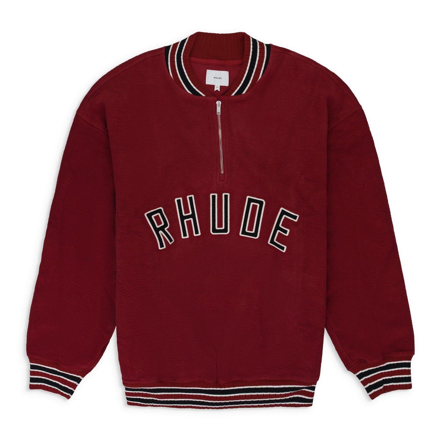 Vintage Red Varsity Quarter-Zip