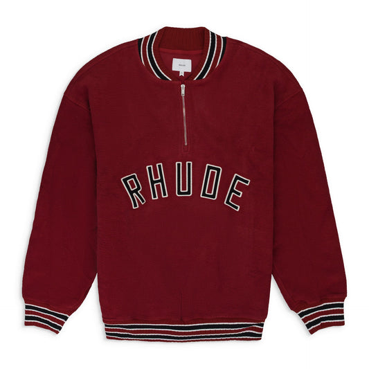 Vintage Red Varsity Quarter-Zip
