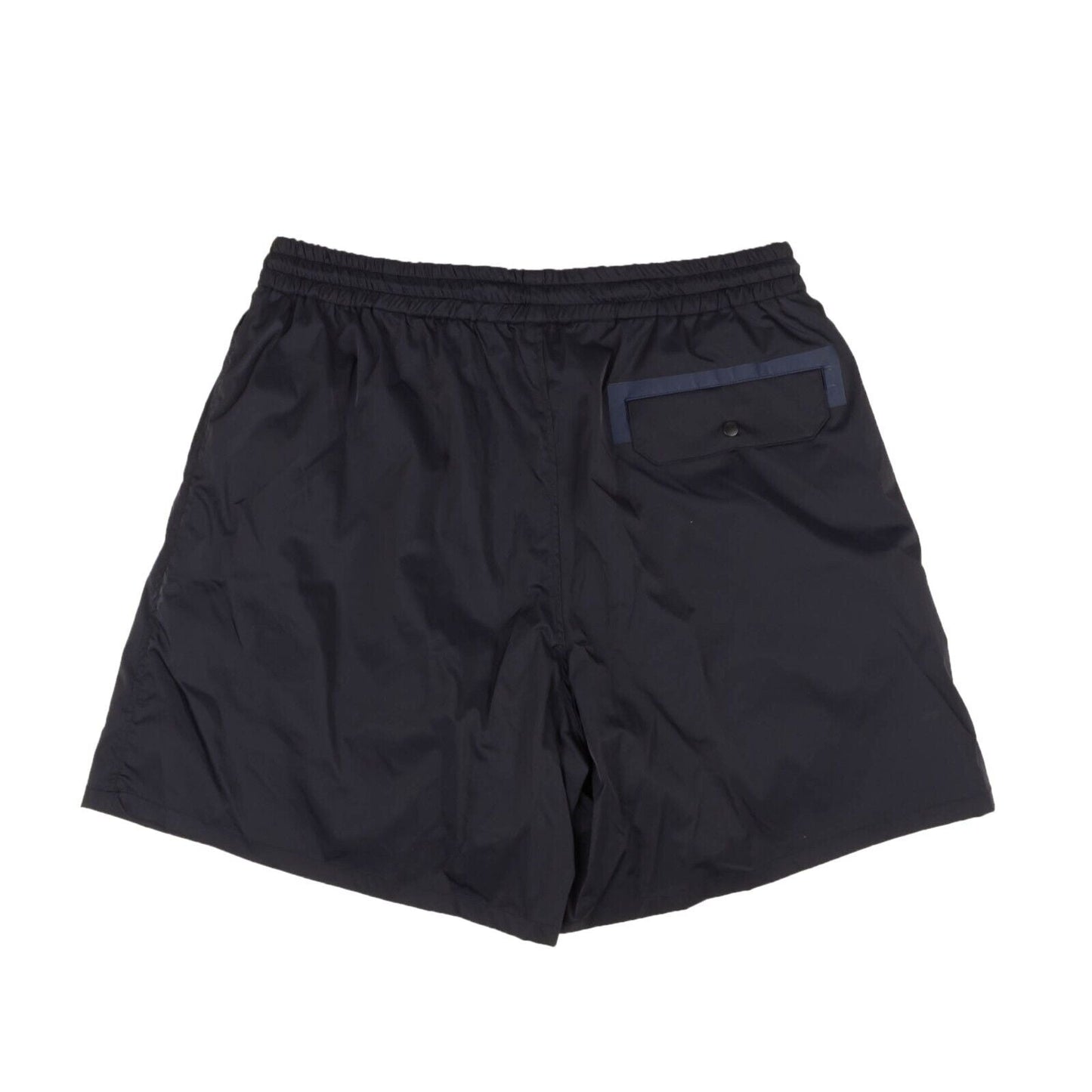 Name Stretch Nylon Swim Shorts - Blue