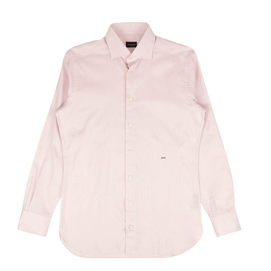 Pink Woven Dress Shirt
