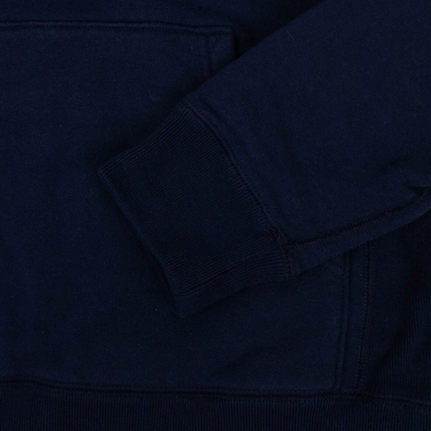 Denim By Vanquish & Fragment Chest Logo Hoodie - Navy