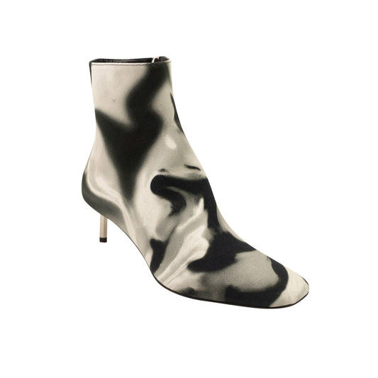 Off-White C/O Virgil Abloh Liquid Melt Allen Ankle Boots - Gray