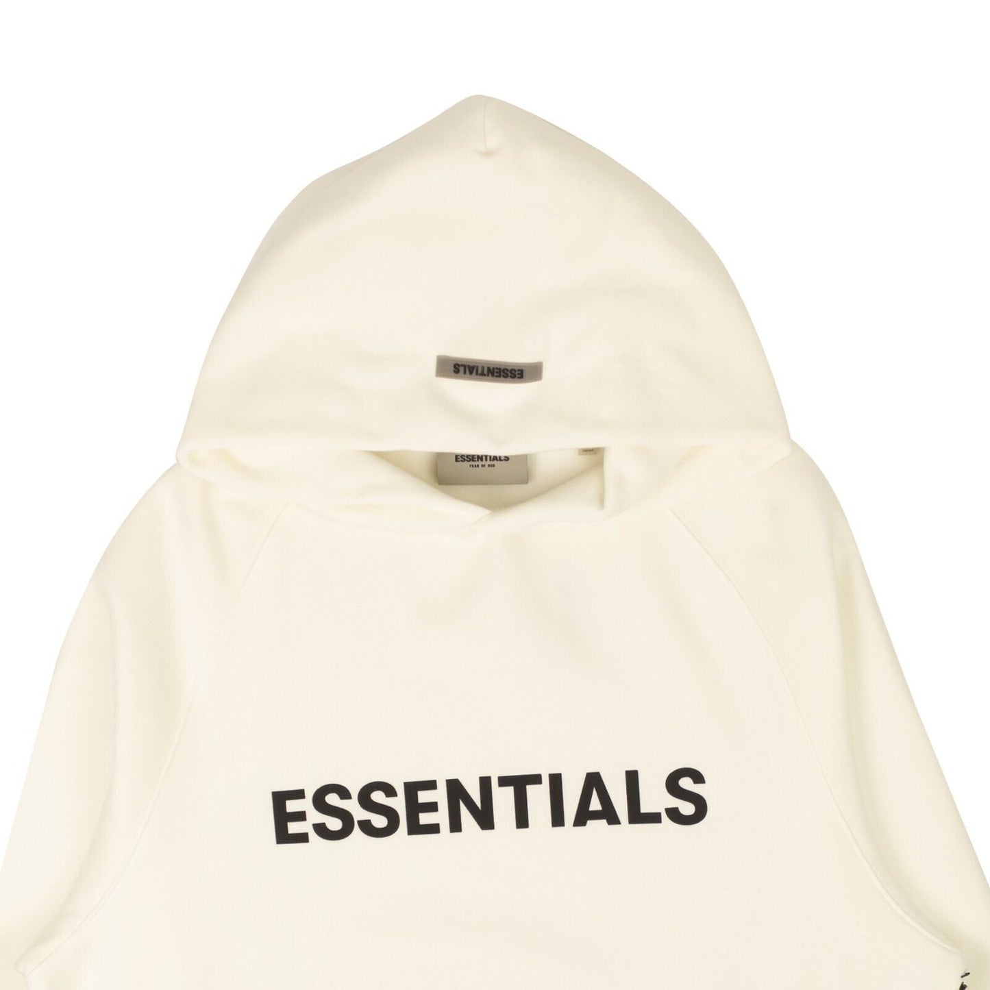 SS20 White Front Logo Hoodie