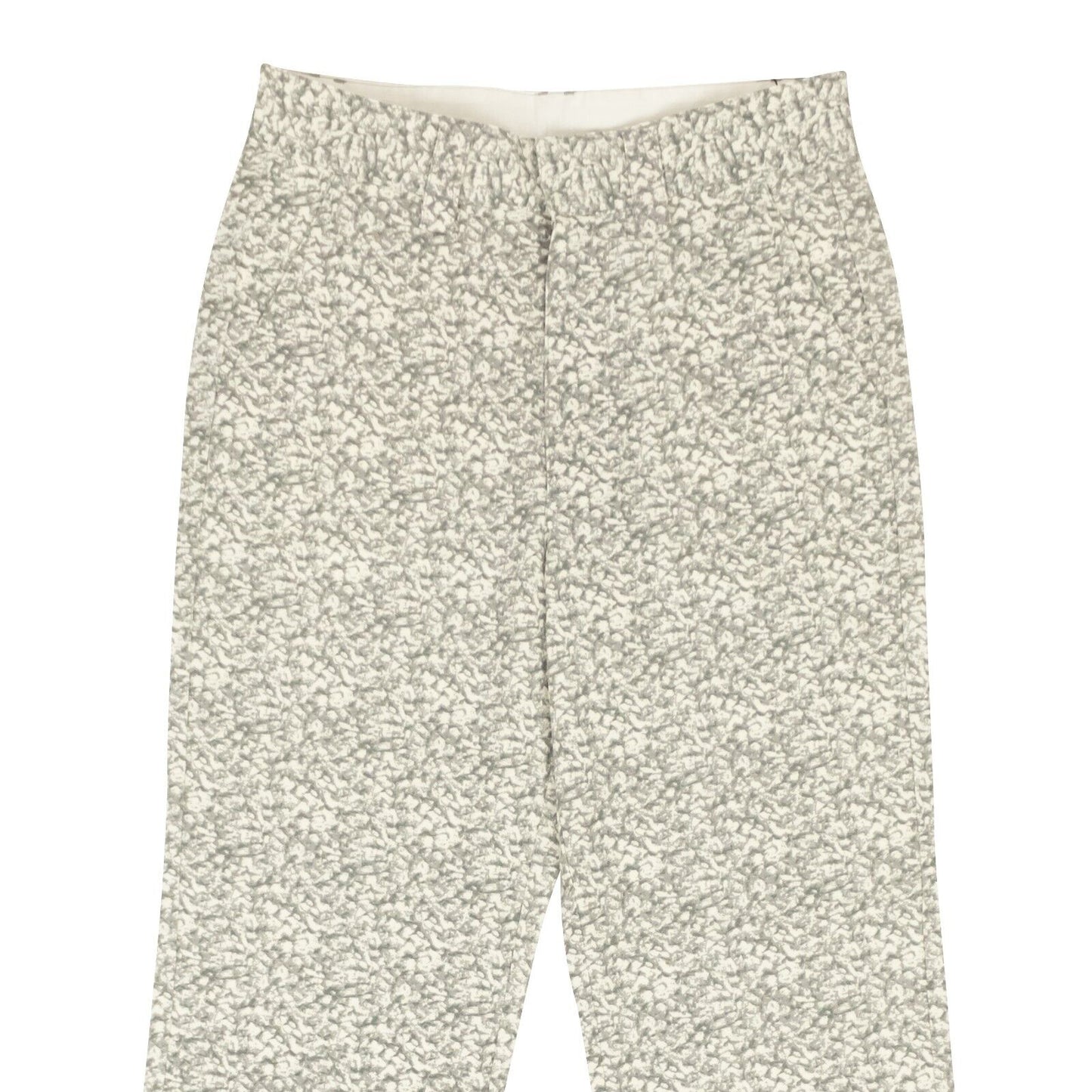 Stussy Natural Printed Sherpa Straight Leg Pants - White