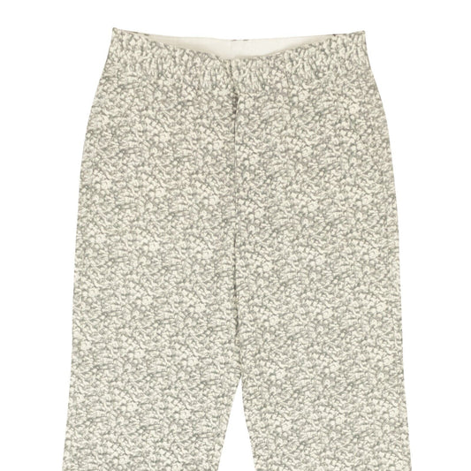 Stussy Natural Printed Sherpa Straight Leg Pants - White