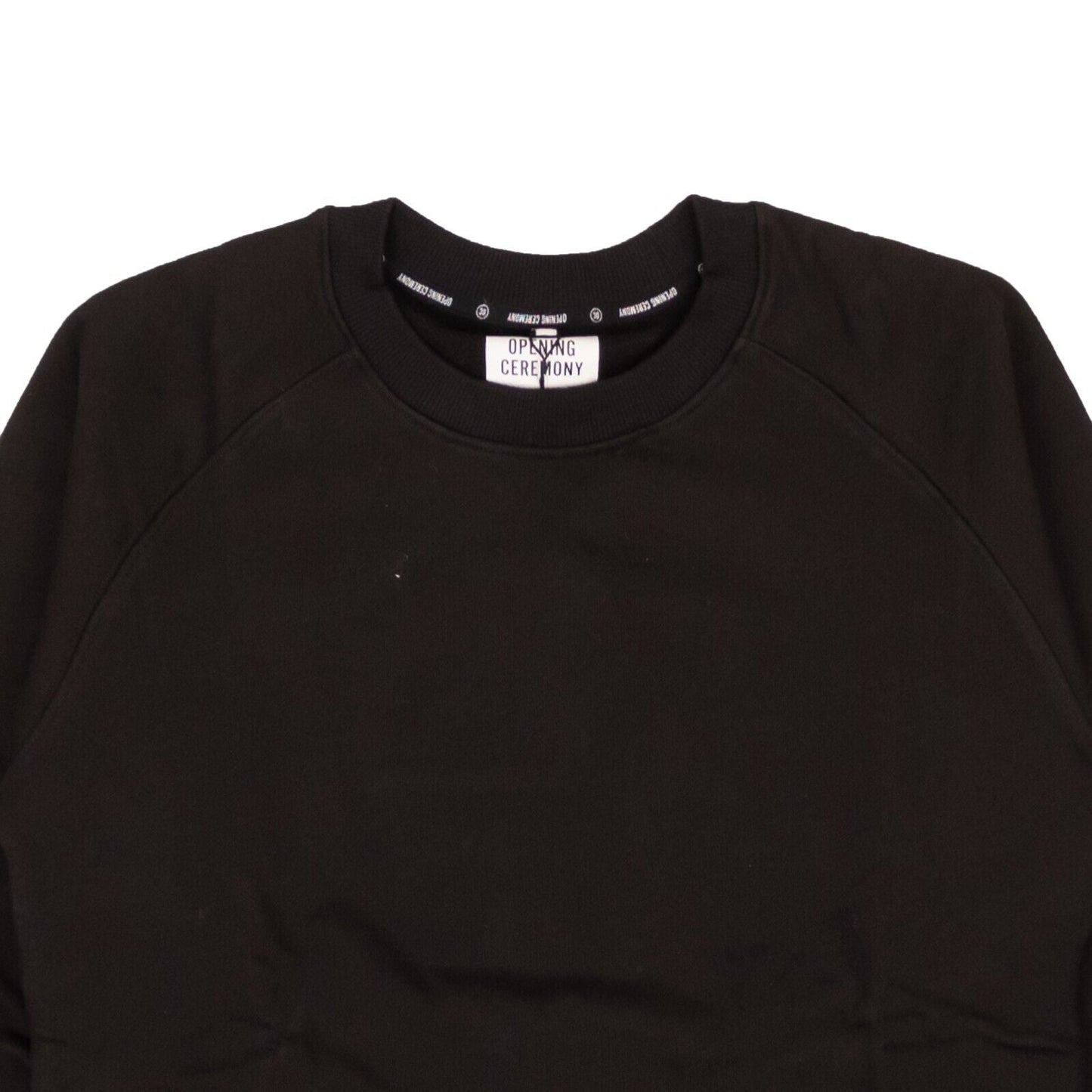 Opening Ceremony Blank Raglan Sweatshirt - Black