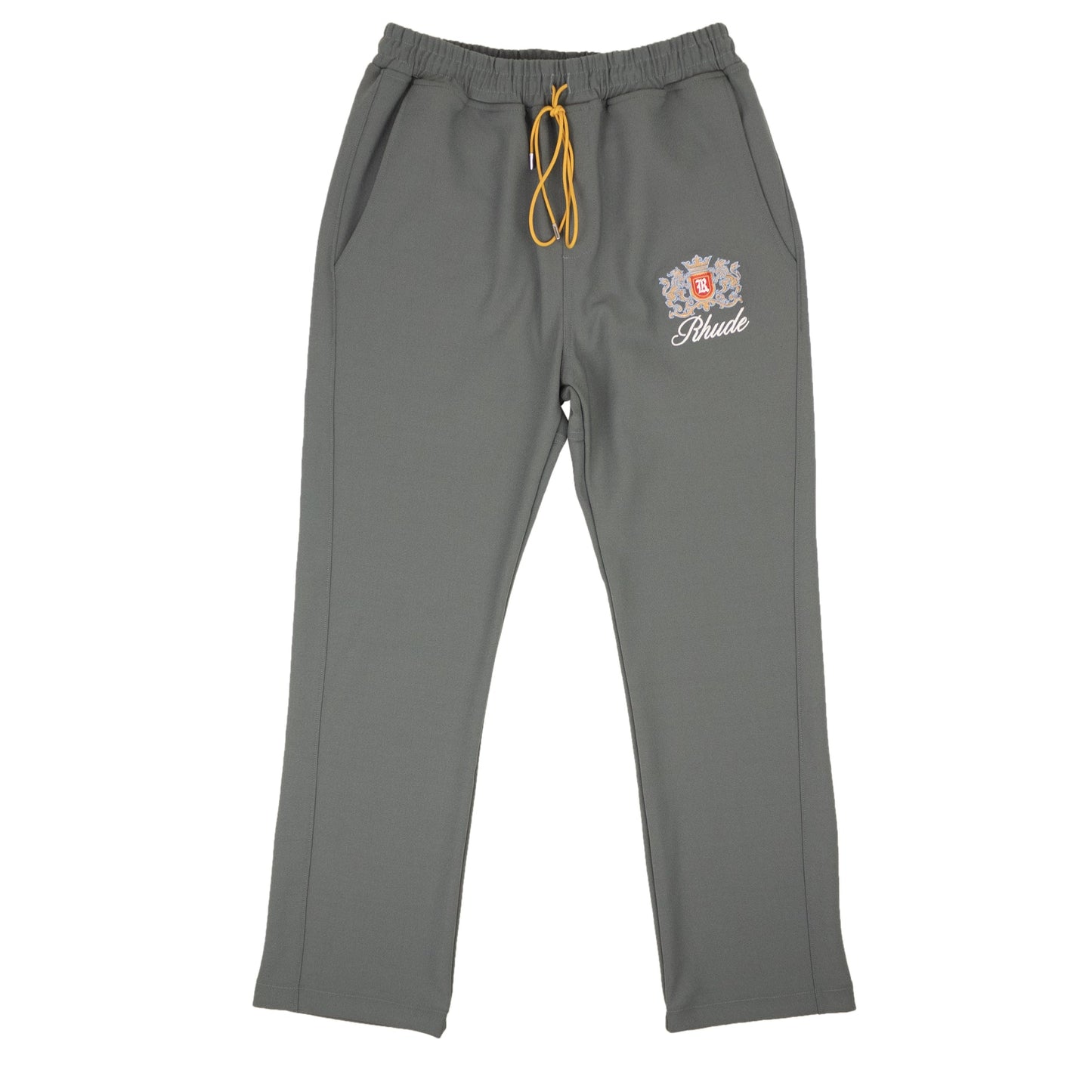 Teal Grey Cotton Brentwood Track Pants
